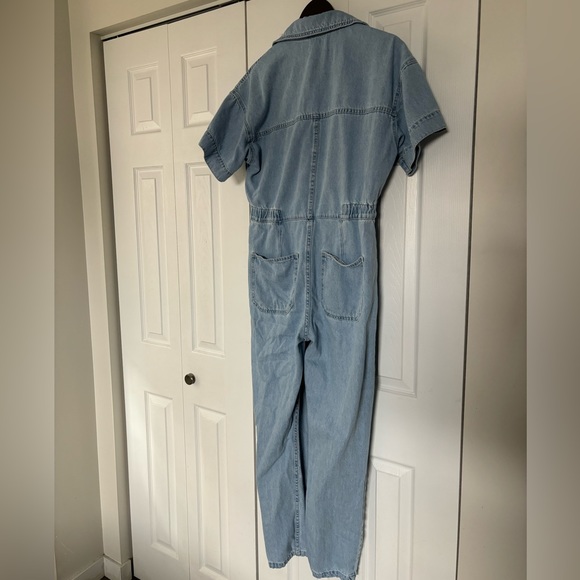 BNWT Free People We The Free Marci Denim Coveralls - Picture 3 of 15